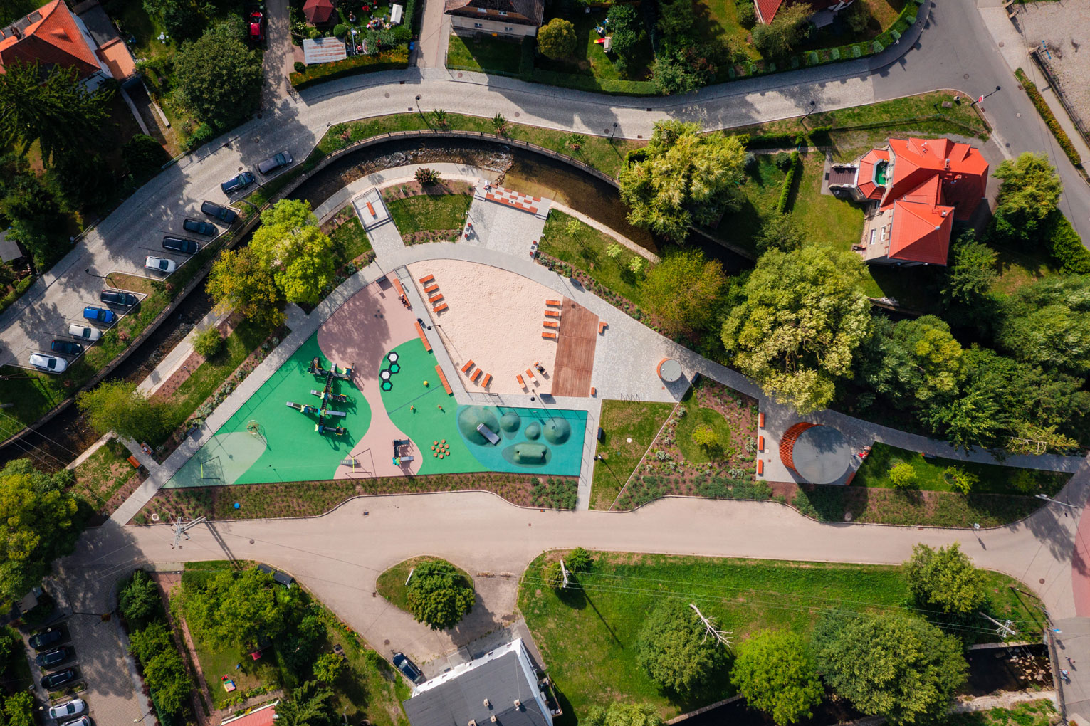 Wieża na torfowiskach